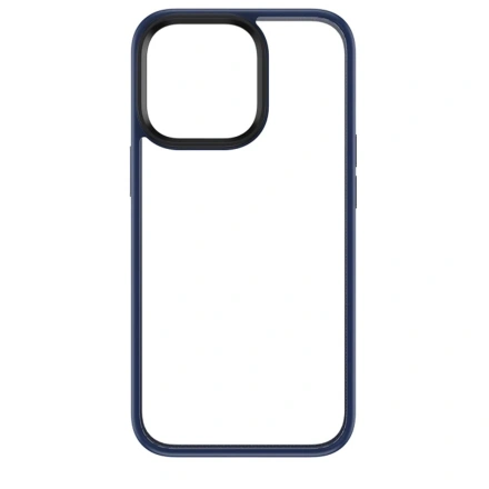 Чехол Rock Space Protection Case for iPhone 13 Pro Max - Clear/Blue