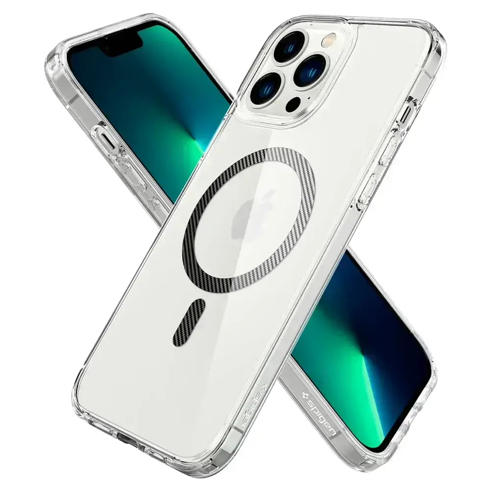 Чехол Spigen iPhone 13 Pro Max Ultra Hybrid MagSafe - Carbon Fiber (ACS04084)