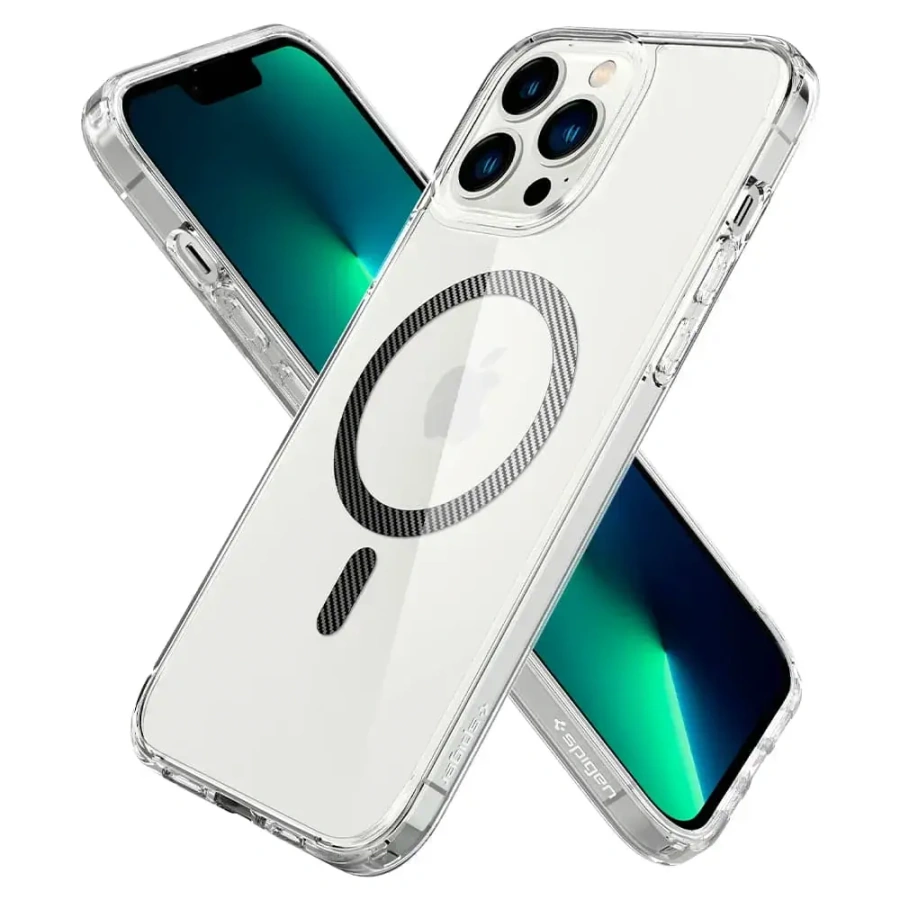 Чехол Spigen iPhone 13 Pro Max Ultra Hybrid MagSafe - Carbon Fiber (ACS04084)