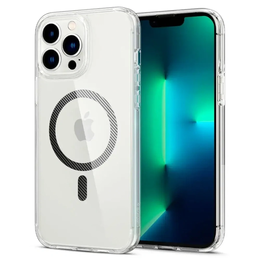 Чехол Spigen iPhone 13 Pro Max Ultra Hybrid MagSafe - Carbon Fiber (ACS04084)