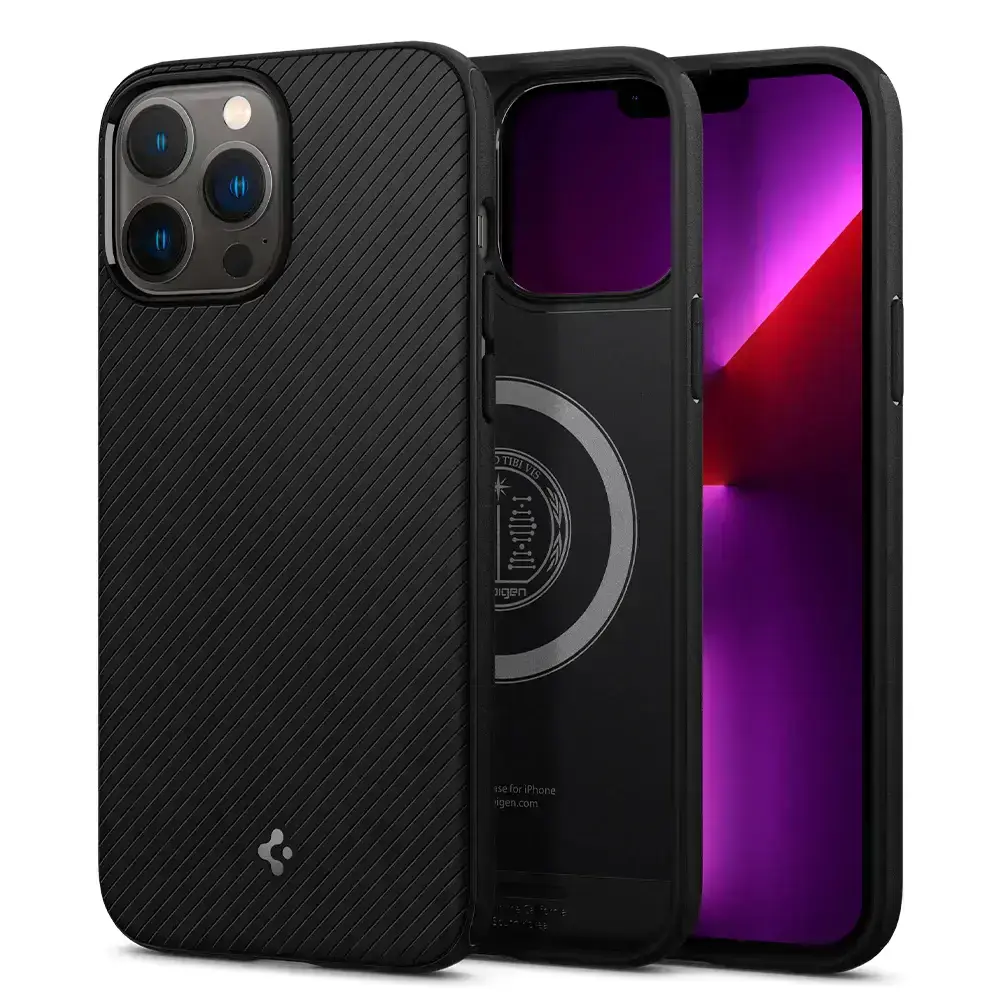 Чохол Spigen iPhone 13 Pro Max Core Armor Mag - Matte Black (ACS03238)
