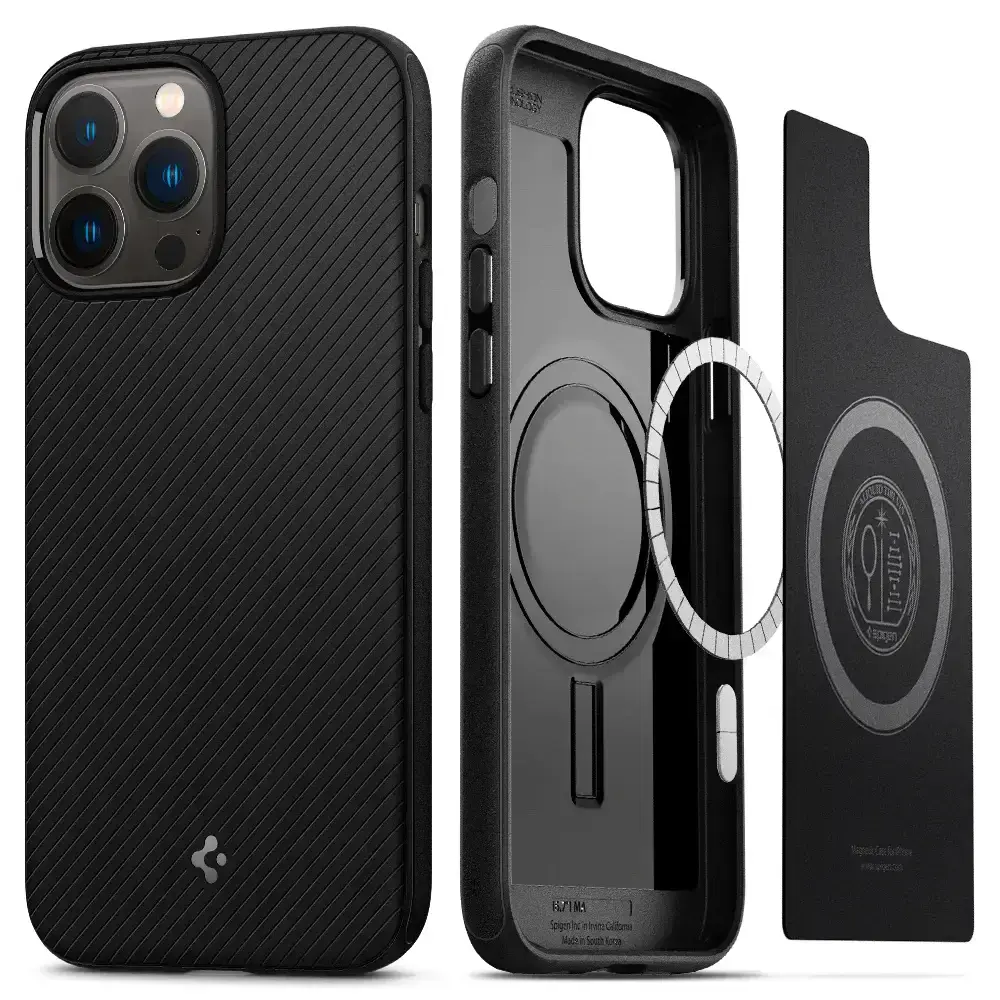 Чохол Spigen iPhone 13 Pro Max Core Armor Mag - Matte Black (ACS03238)