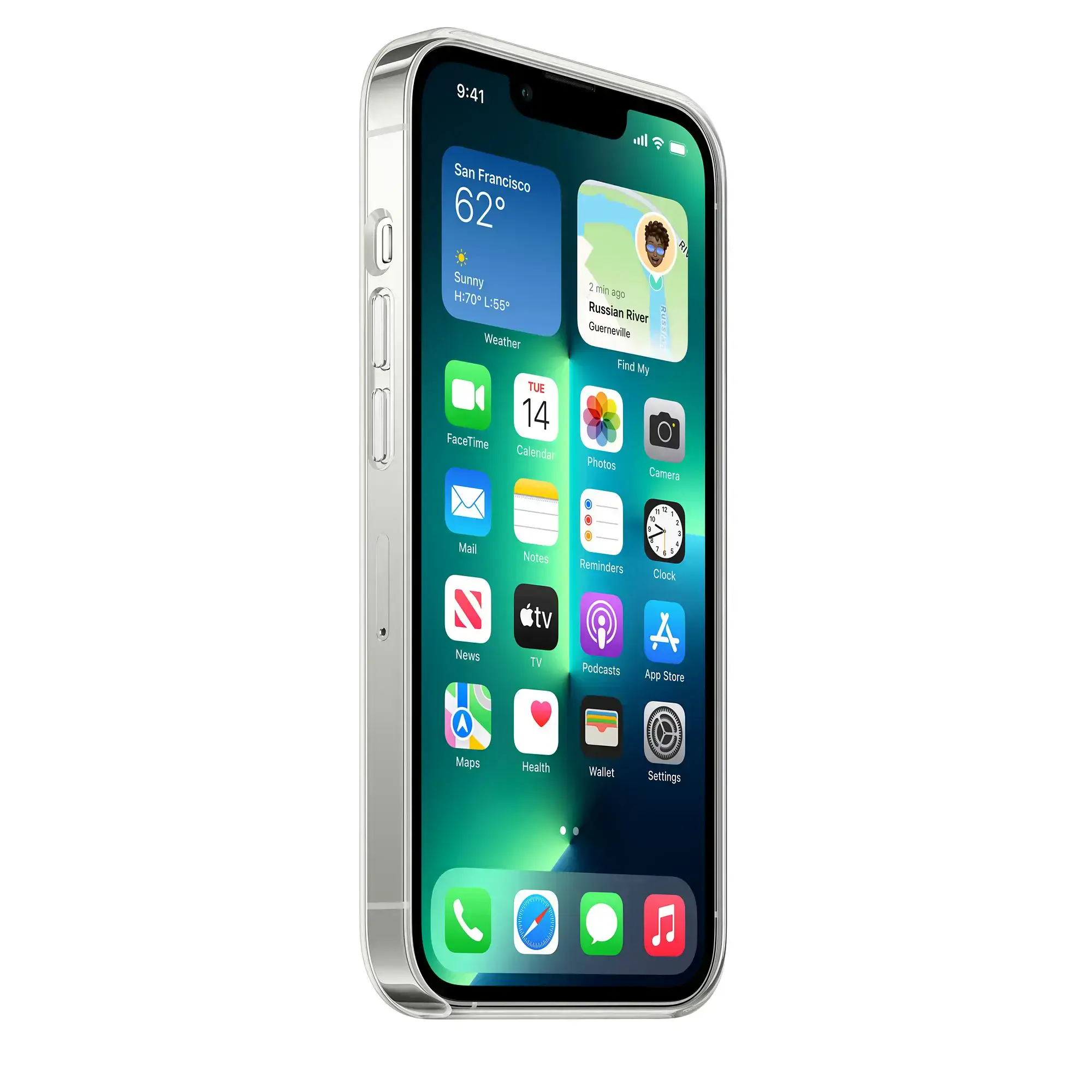 Чохол Apple iPhone 13 Pro Clear Case with MagSafe (MM2Y3)