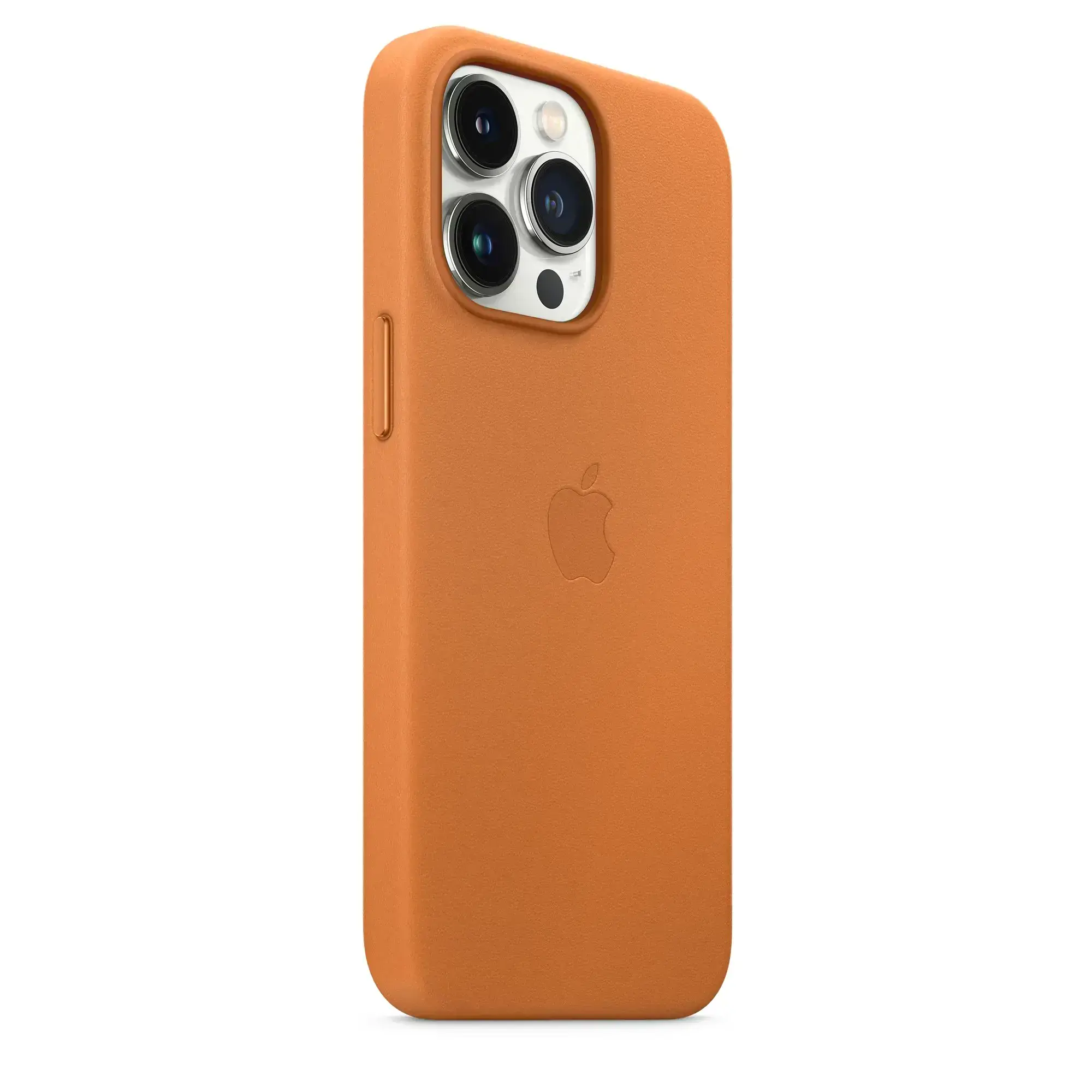 Чохол Apple iPhone 13 Pro Leather Case with MagSafe - Golden Brown (MM193)
