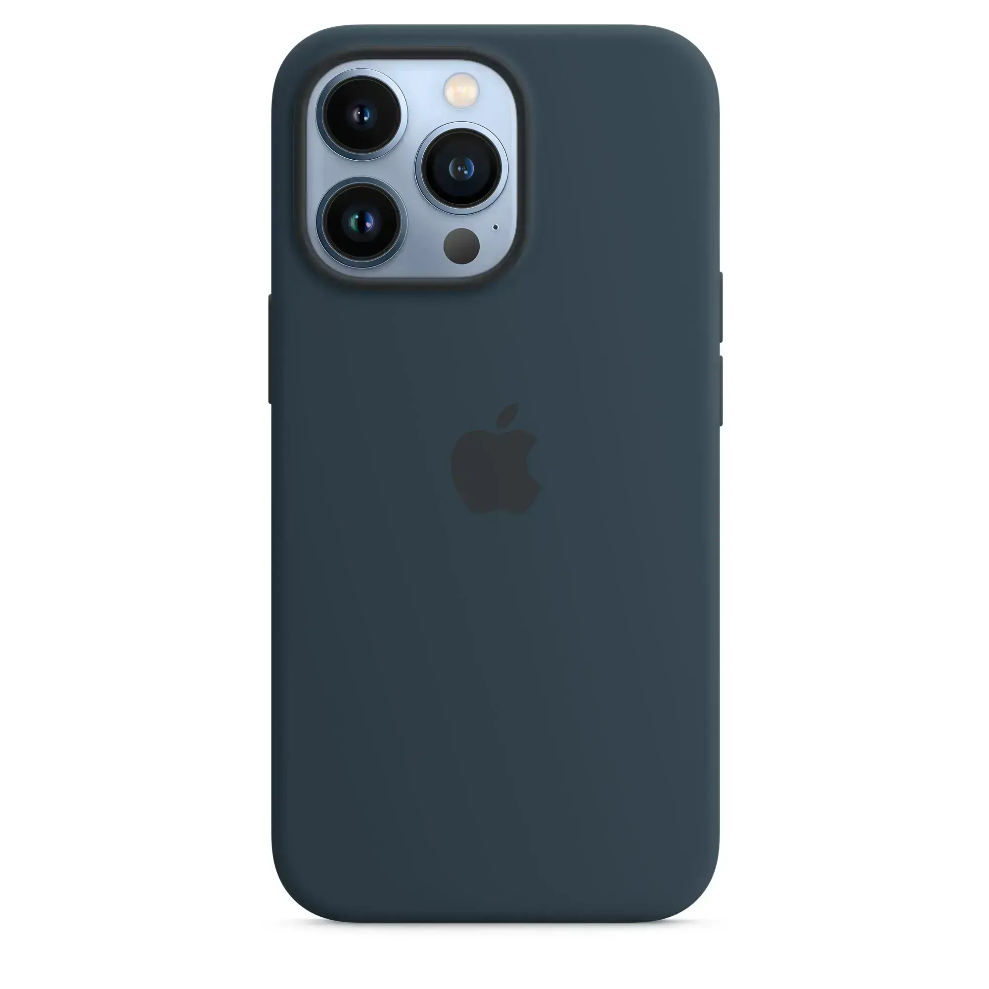 Чехол Apple iPhone 13 Pro Silicone Case with MagSafe - Abyss Blue (MM2J3)