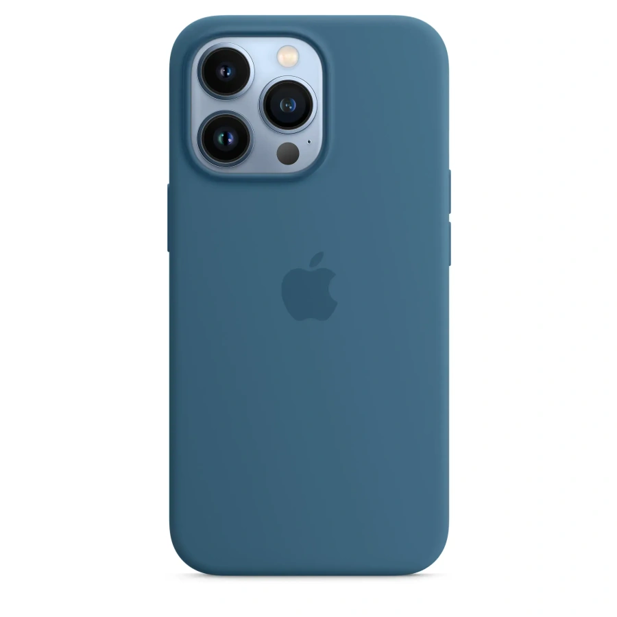 Чехол Apple iPhone 13 Pro Silicone Case with MagSafe - Blue Jay (MM2G3) Lux Copy