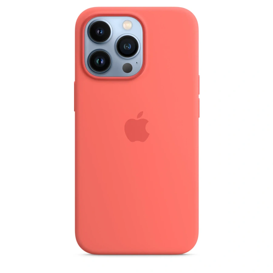 Чехол Apple iPhone 13 Pro Silicone Case with MagSafe - Pink Pomelo (MM2E3) Lux Copy