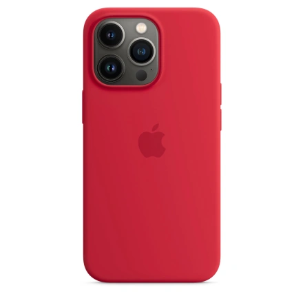 Чохол Apple iPhone 13 Pro Silicone Case - (PRODUCT)RED (MM2L3) Lux Copy