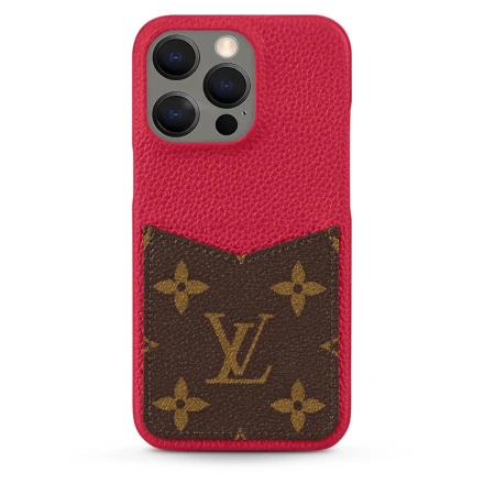 Чехол Louis Vuitton Bumper Pallas for iPhone 13 Pro - Red (M81225)