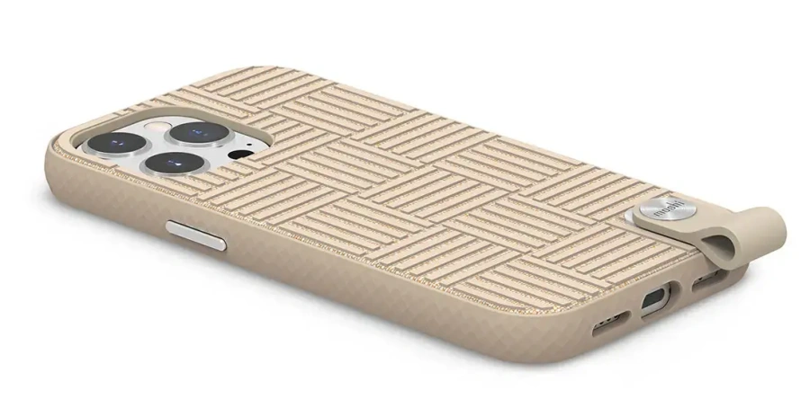 Чохол Moshi Altra Slim Hardshell Case with Wrist Strap for iPhone 13 Pro Max - Sahara Beige (99MO117704)