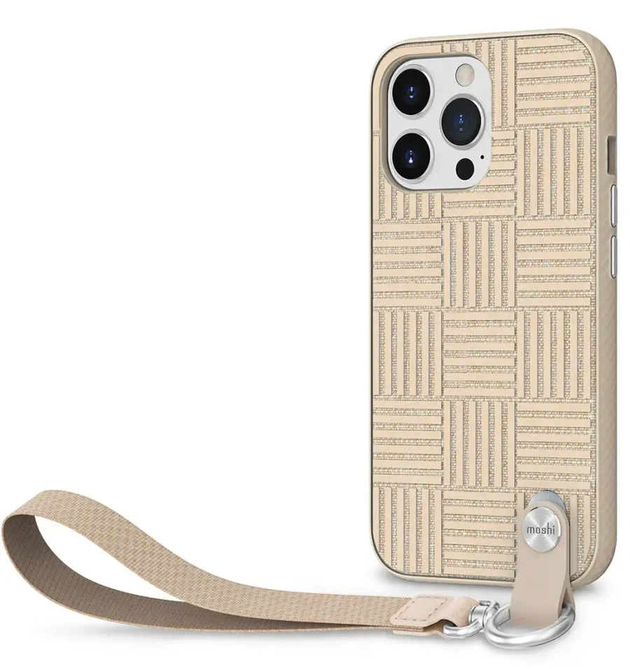 Чохол Moshi Altra Slim Hardshell Case with Wrist Strap for iPhone 13 Pro Max - Sahara Beige (99MO117704)