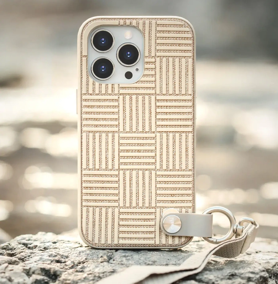 Чохол Moshi Altra Slim Hardshell Case with Wrist Strap for iPhone 13 Pro Max - Sahara Beige (99MO117704)