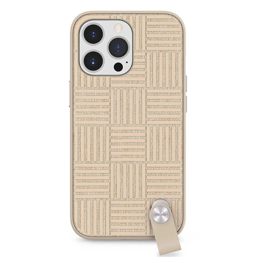 Чохол Moshi Altra Slim Hardshell Case with Wrist Strap for iPhone 13 Pro Max - Sahara Beige (99MO117704)