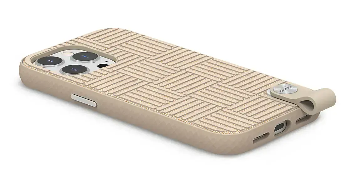 Чехол Moshi Altra Slim Hardshell Case with Wrist Strap Sahara Beige for iPhone 13 Pro (99MO117703)