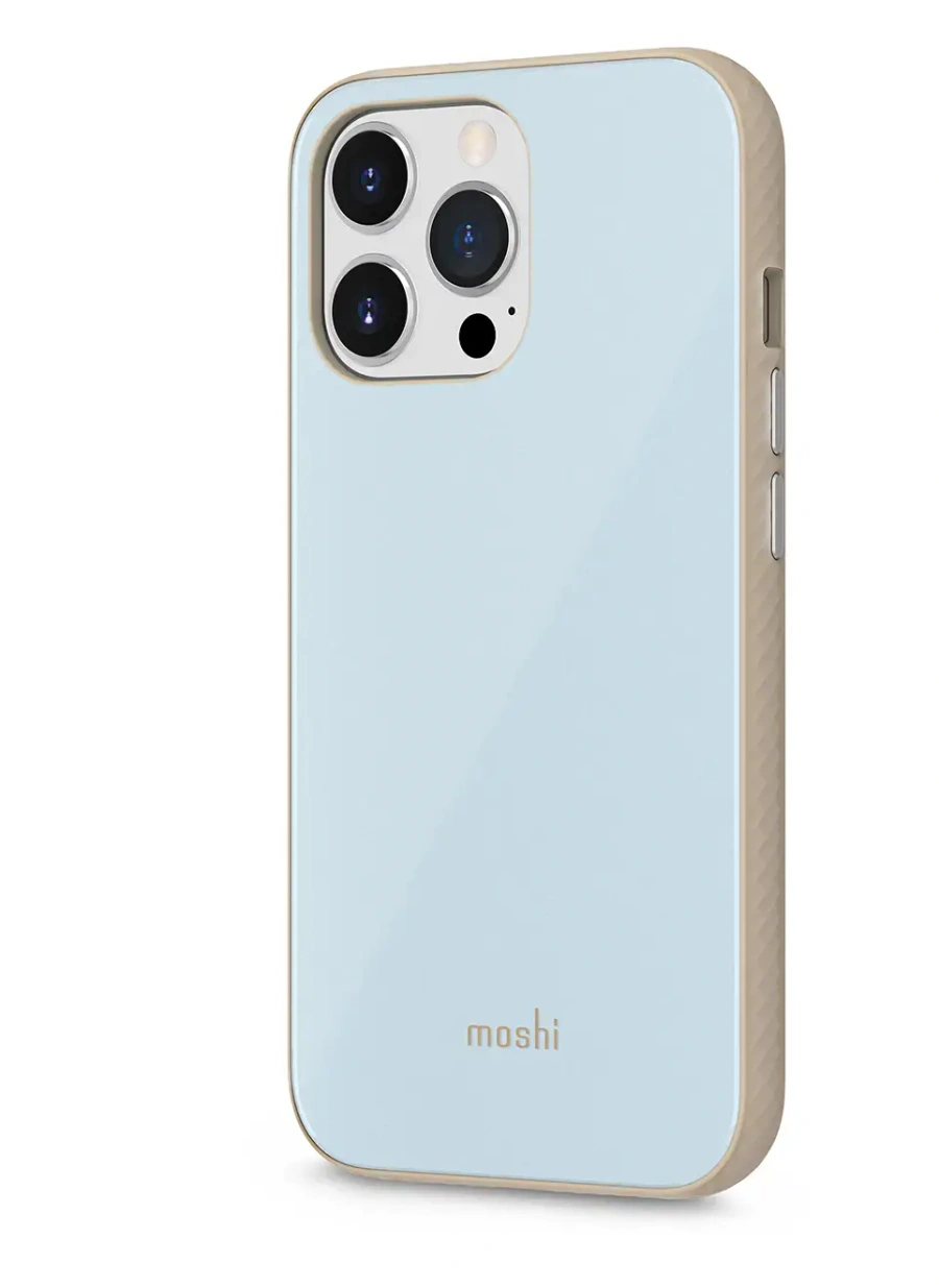 Чохол Moshi iGlaze Slim Hardshell Case Adriatic Blue for iPhone 13 Pro (99MO132522)