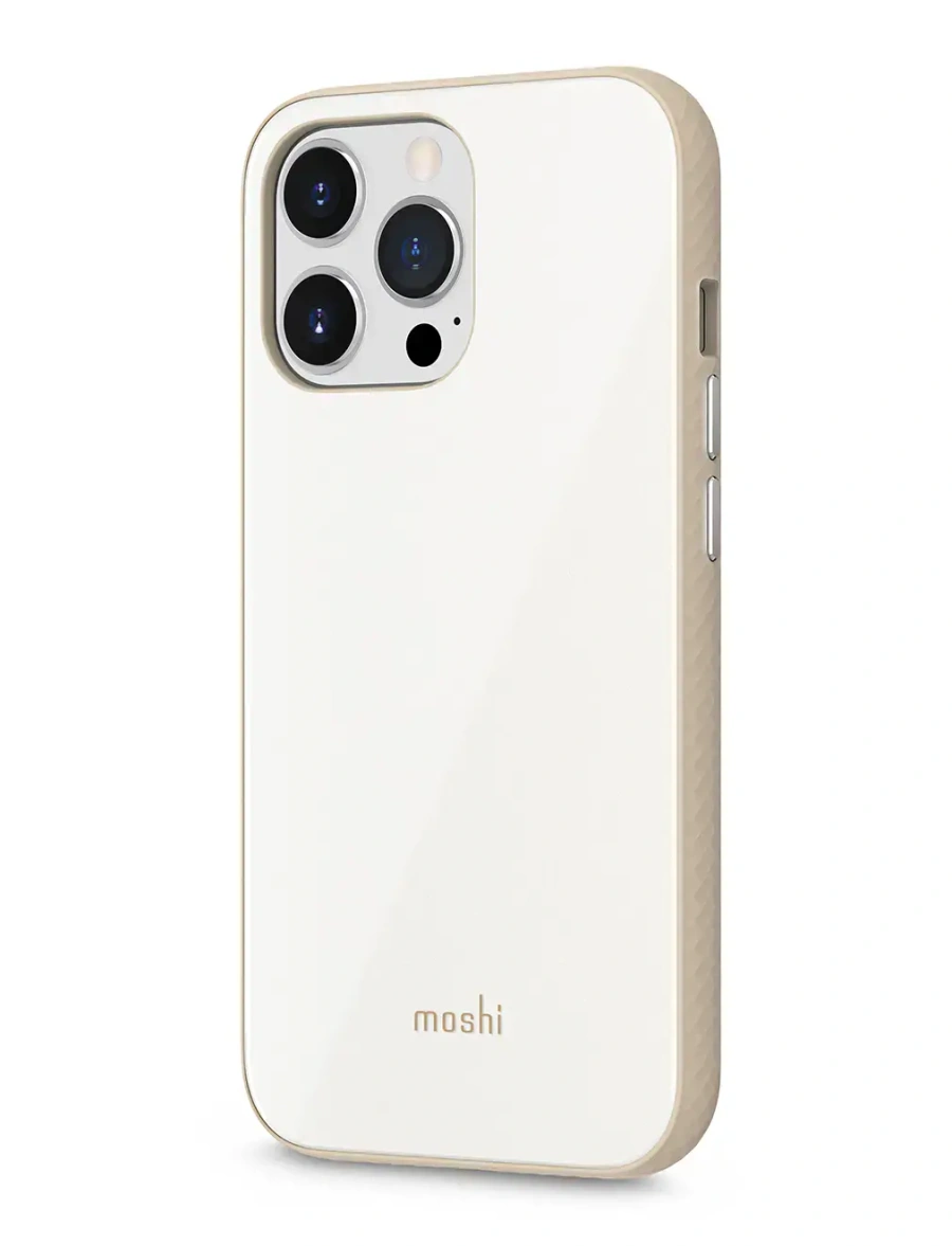 Чохол Moshi iGlaze Slim Hardshell Case Pearl White for iPhone 13 Pro Max (99MO132104)