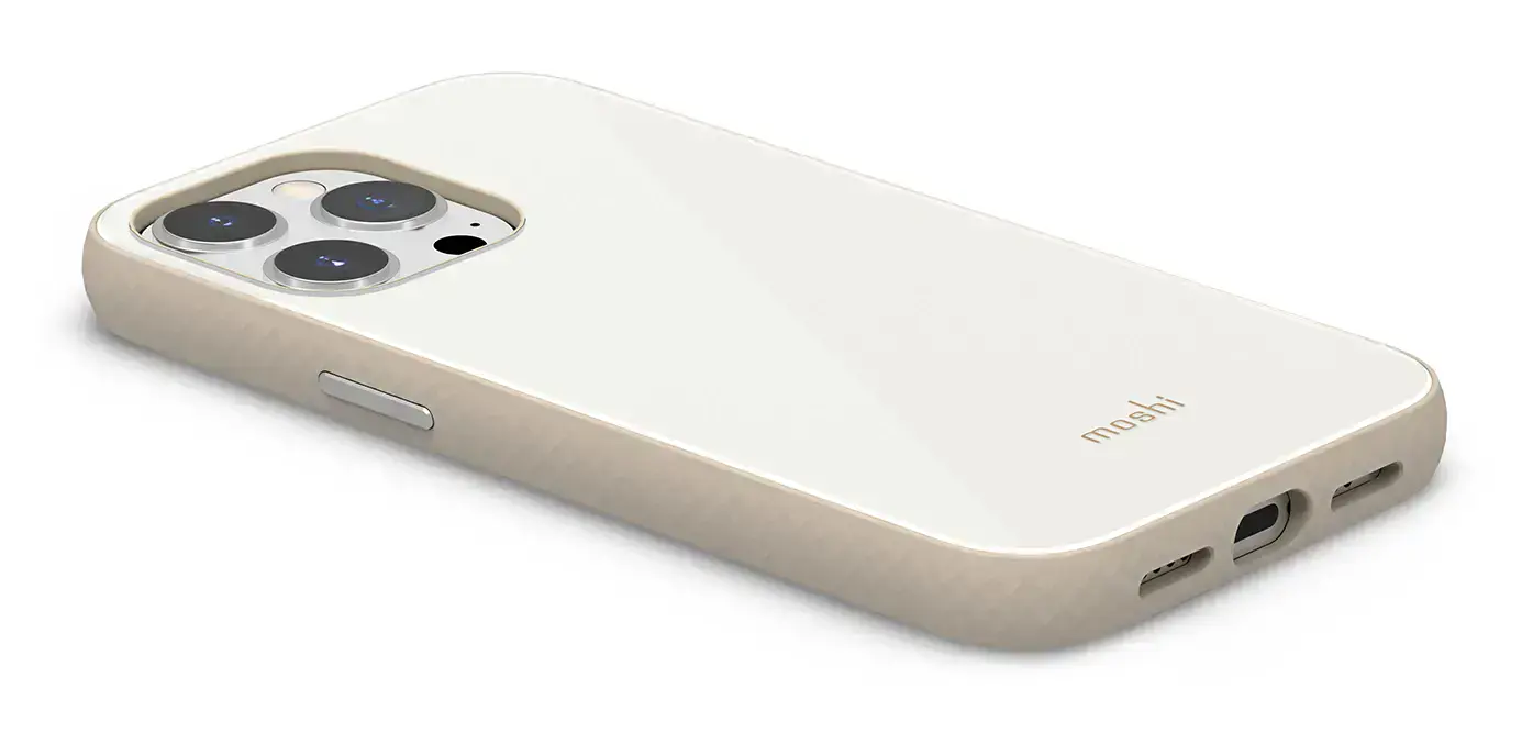 Чохол Moshi iGlaze Slim Hardshell Case Pearl White for iPhone 13 Pro Max (99MO132104)