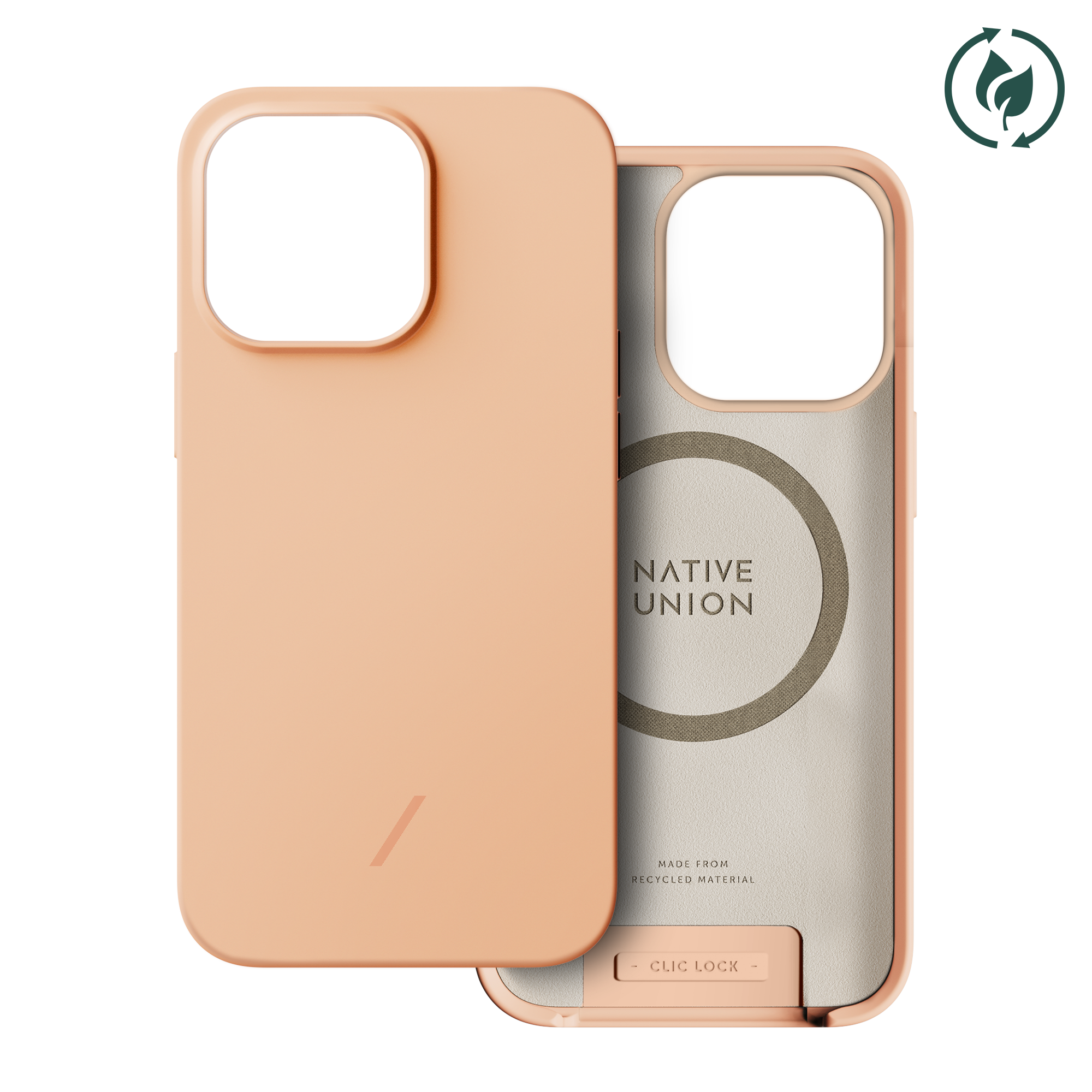Чехол Native Union Clic Pop Magnetic Case Peach for iPhone 13 Pro (CPOP-PCH-NP21MP)