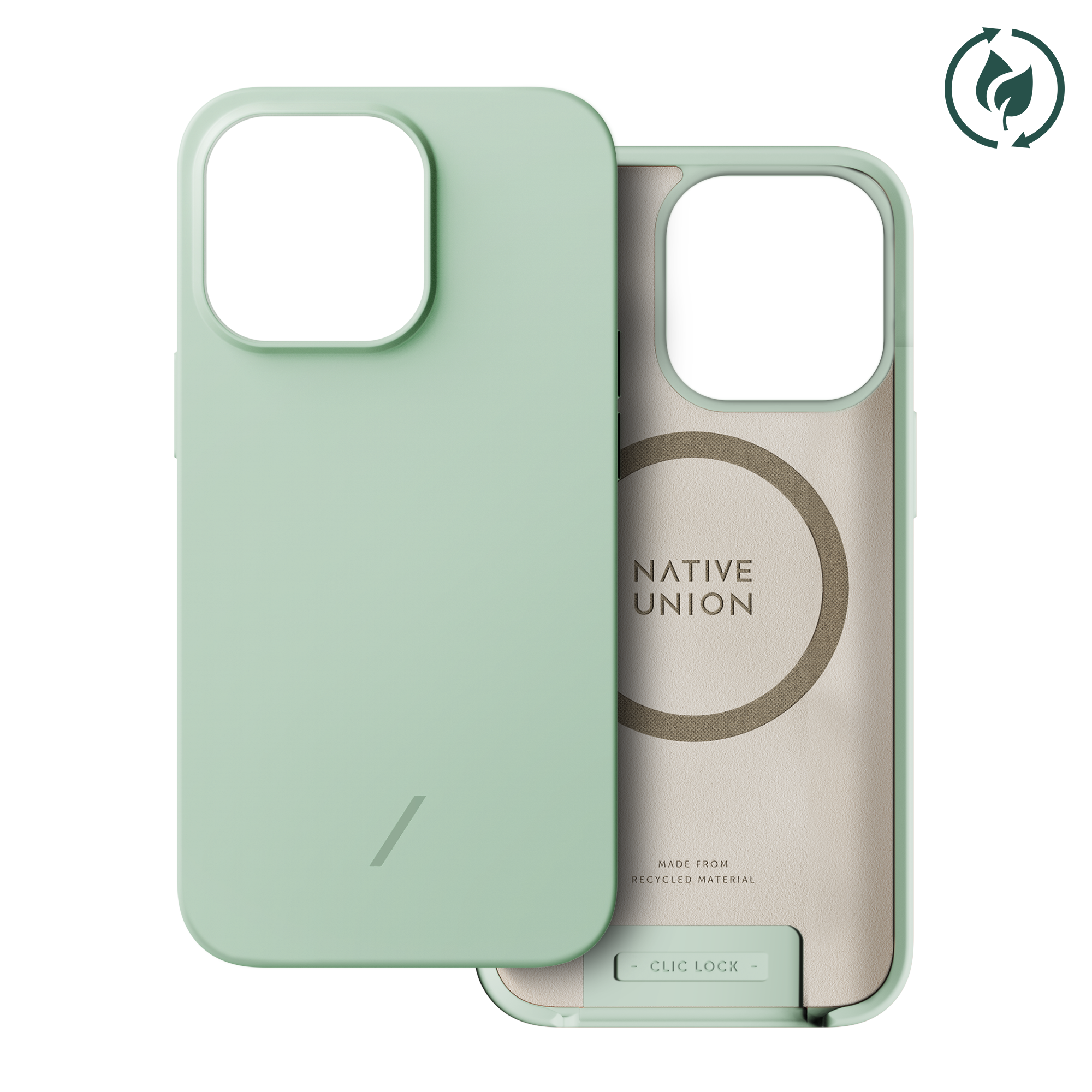 Чохол Native Union Clic Pop Magnetic Case Sage for iPhone 13 Pro Max (CPOP-GRN-NP21L)