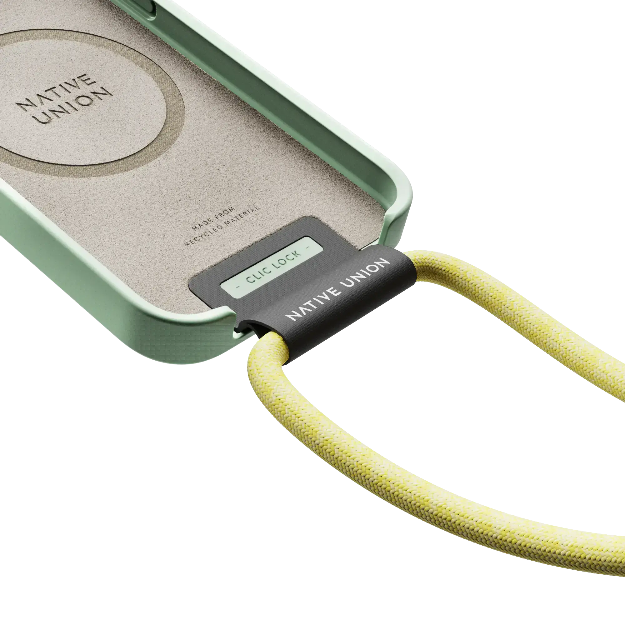 Чохол Native Union Clic Pop Magnetic Case Sage for iPhone 13 Pro (CPOP-GRN-NP21MP)