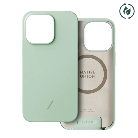 Чохол Native Union Clic Pop Magnetic Case Sage for iPhone 13 Pro (CPOP-GRN-NP21MP)