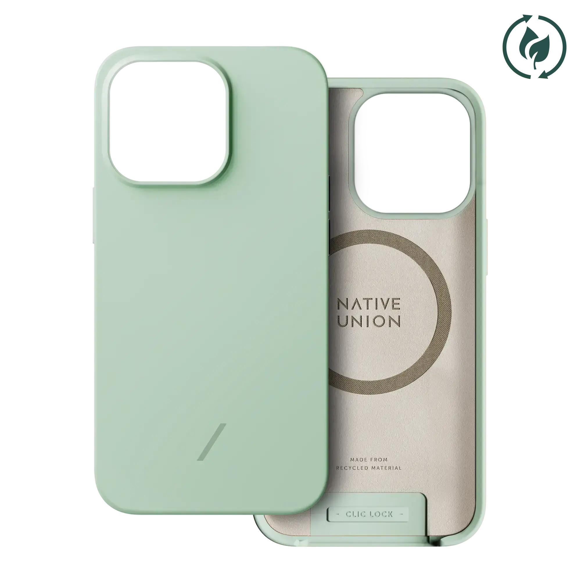 Чохол Native Union Clic Pop Magnetic Case Sage for iPhone 13 Pro Max (CPOP-GRN-NP21L)
