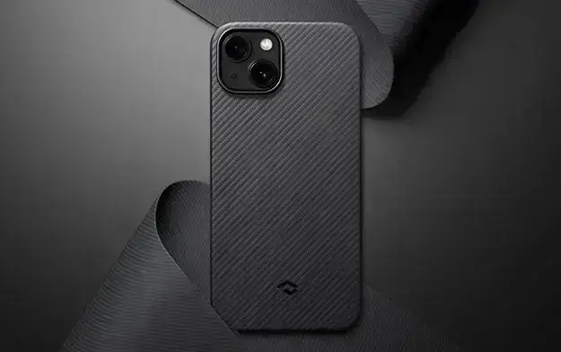 Чохол Pitaka Air Case Twill Black/Grey for iPhone 13 Pro Max (KI1301PMA)