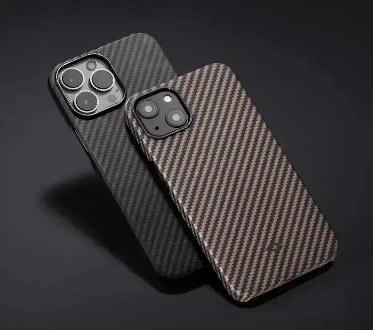 Чехол Чeхол Pitaka MagEZ Case 2 Twill Black/Grey for iPhone 13 Pro (KI1301P)