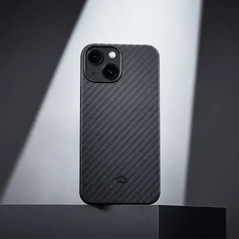 Чехол Чeхол Pitaka MagEZ Case 2 Twill Black/Grey for iPhone 13 Pro (KI1301P)