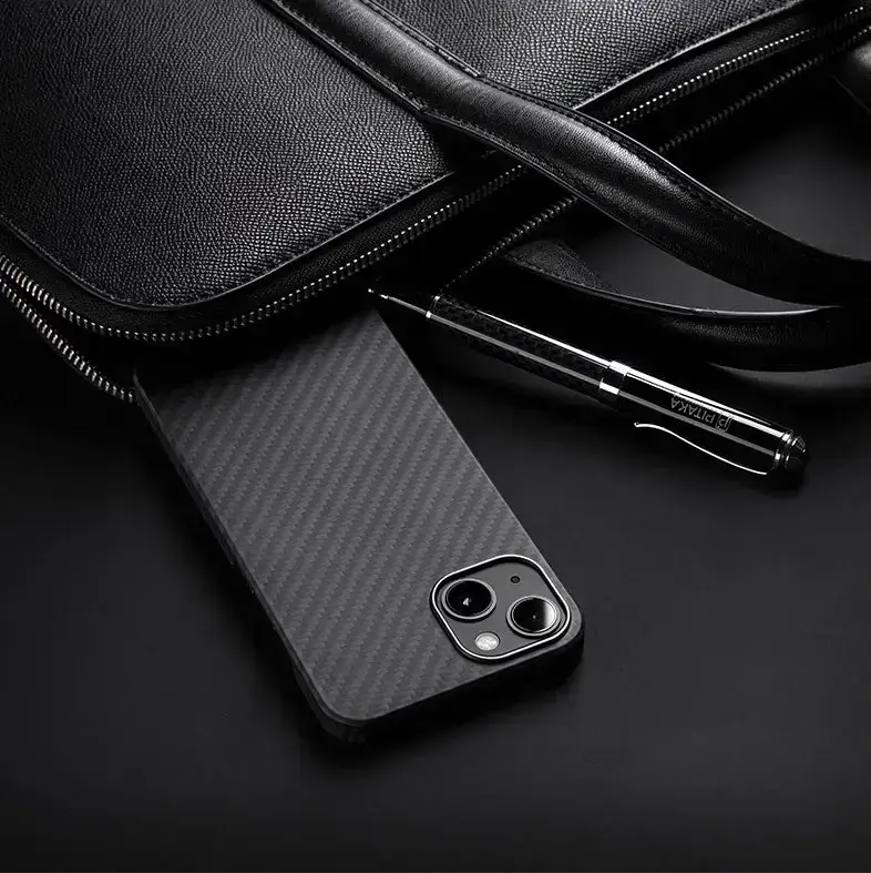 Чехол Чeхол Pitaka MagEZ Case 2 Twill Black/Grey for iPhone 13 Pro (KI1301P)