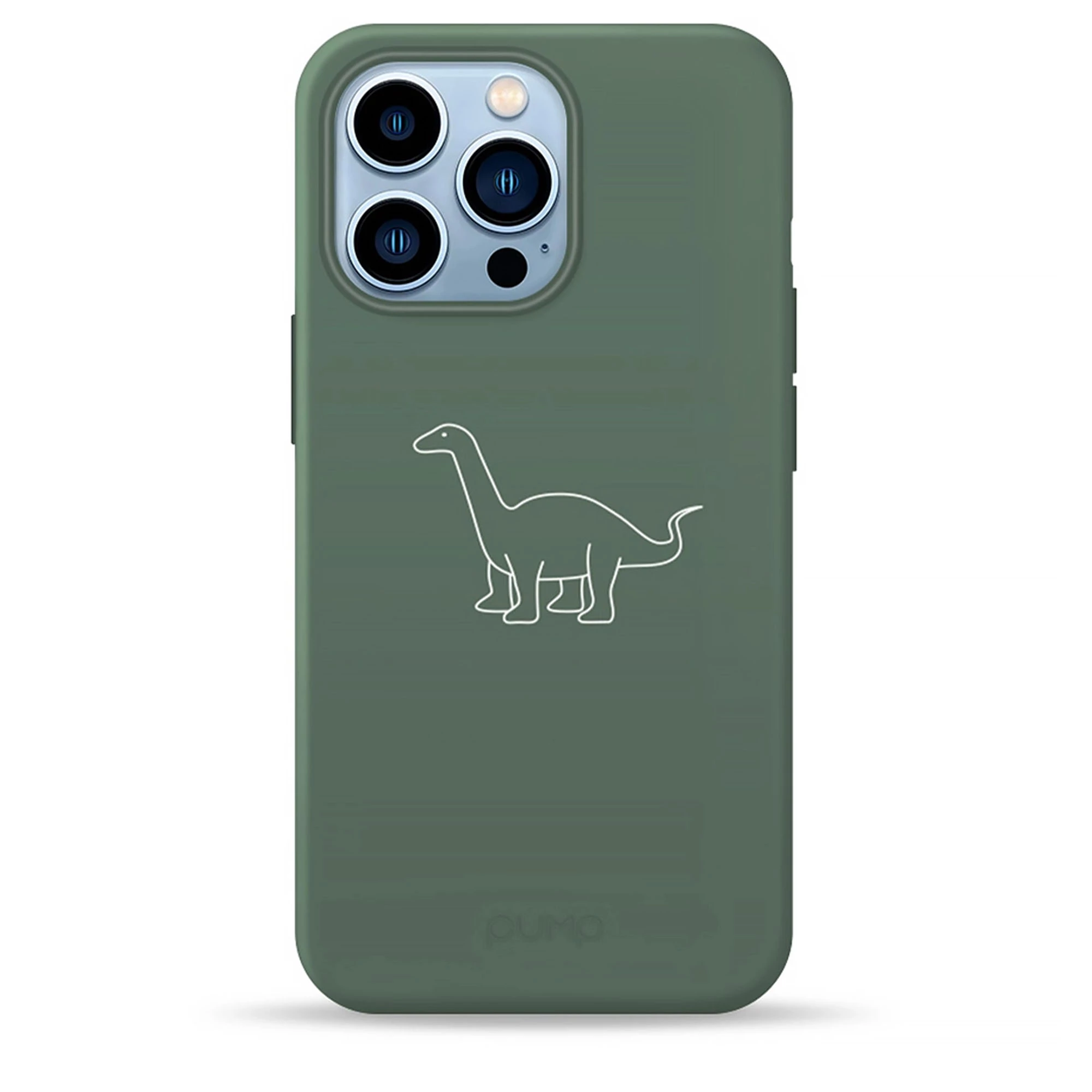 Чехол Pump Silicone Minimalistic Case for iPhone 13 Pro - Dino Market (PMSLMN13PRO-1/307)