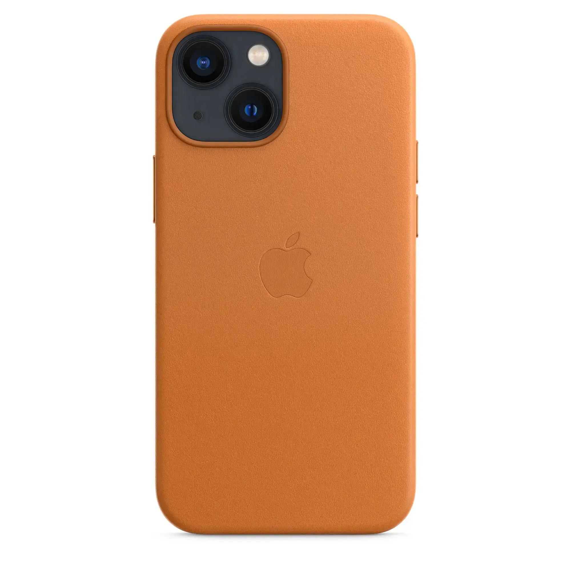 Чохол Apple iPhone 13 mini Leather Case with MagSafe - Golden Brown (MM0D3)