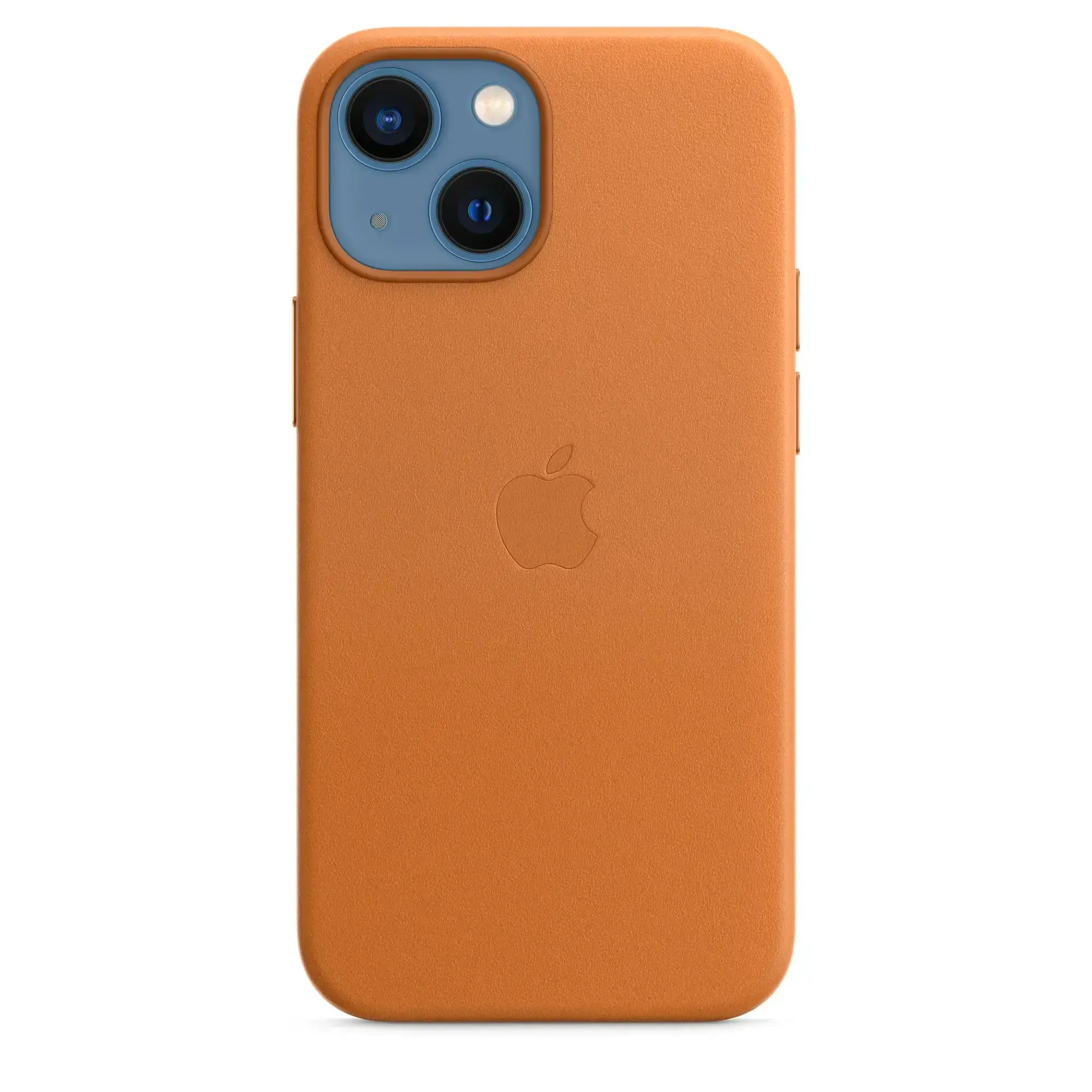 Чохол Apple iPhone 13 mini Leather Case with MagSafe - Golden Brown (MM0D3)