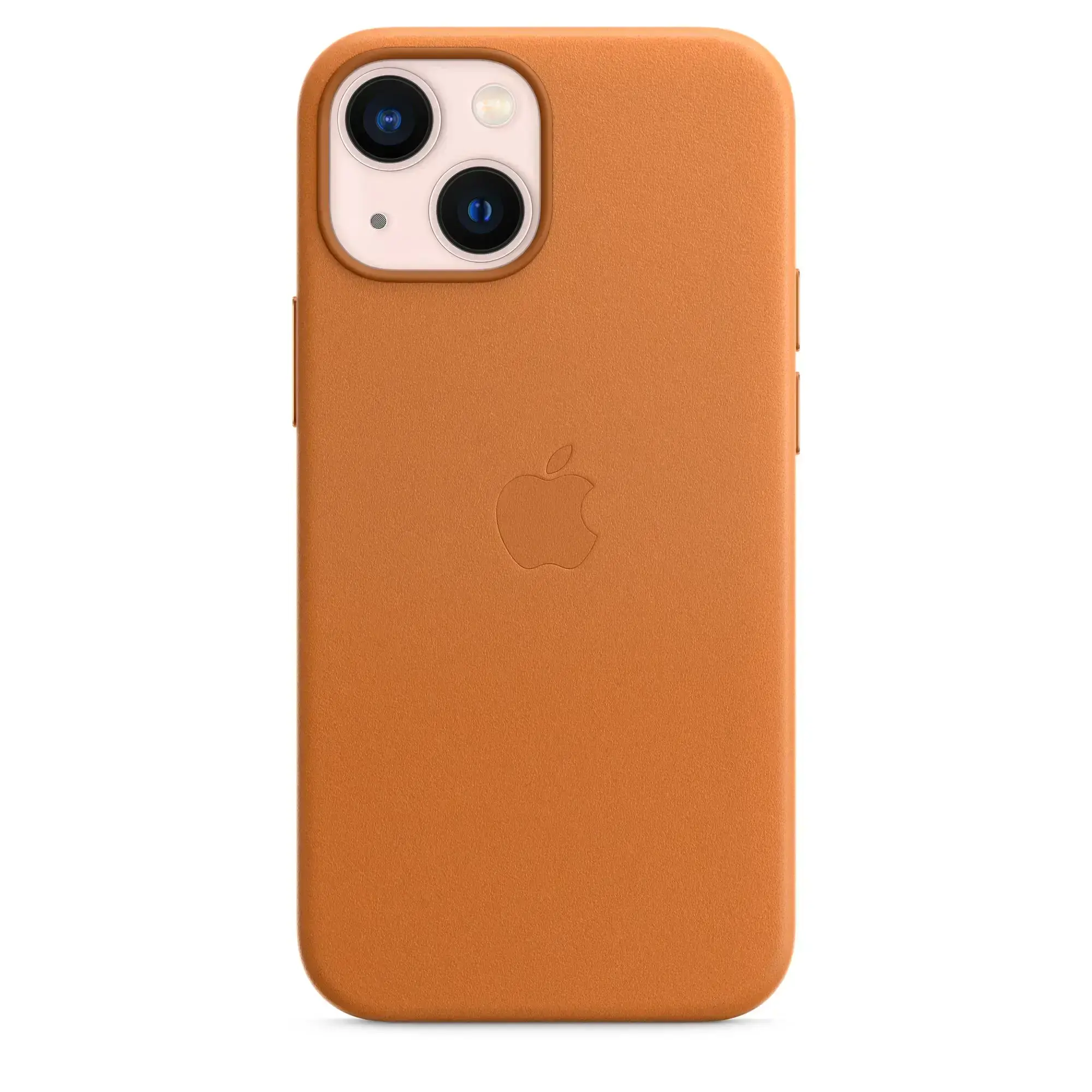 Чохол Apple iPhone 13 mini Leather Case with MagSafe - Golden Brown (MM0D3)
