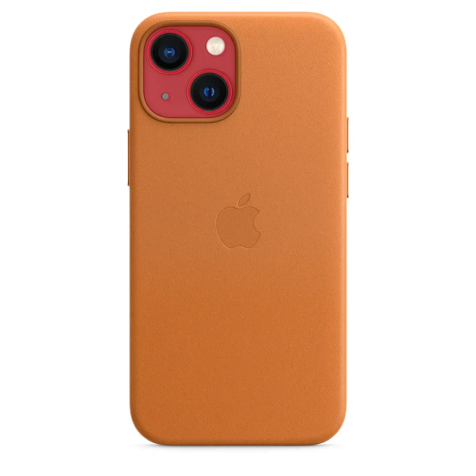 Чохол Apple iPhone 13 mini Leather Case with MagSafe - Golden Brown (MM0D3)