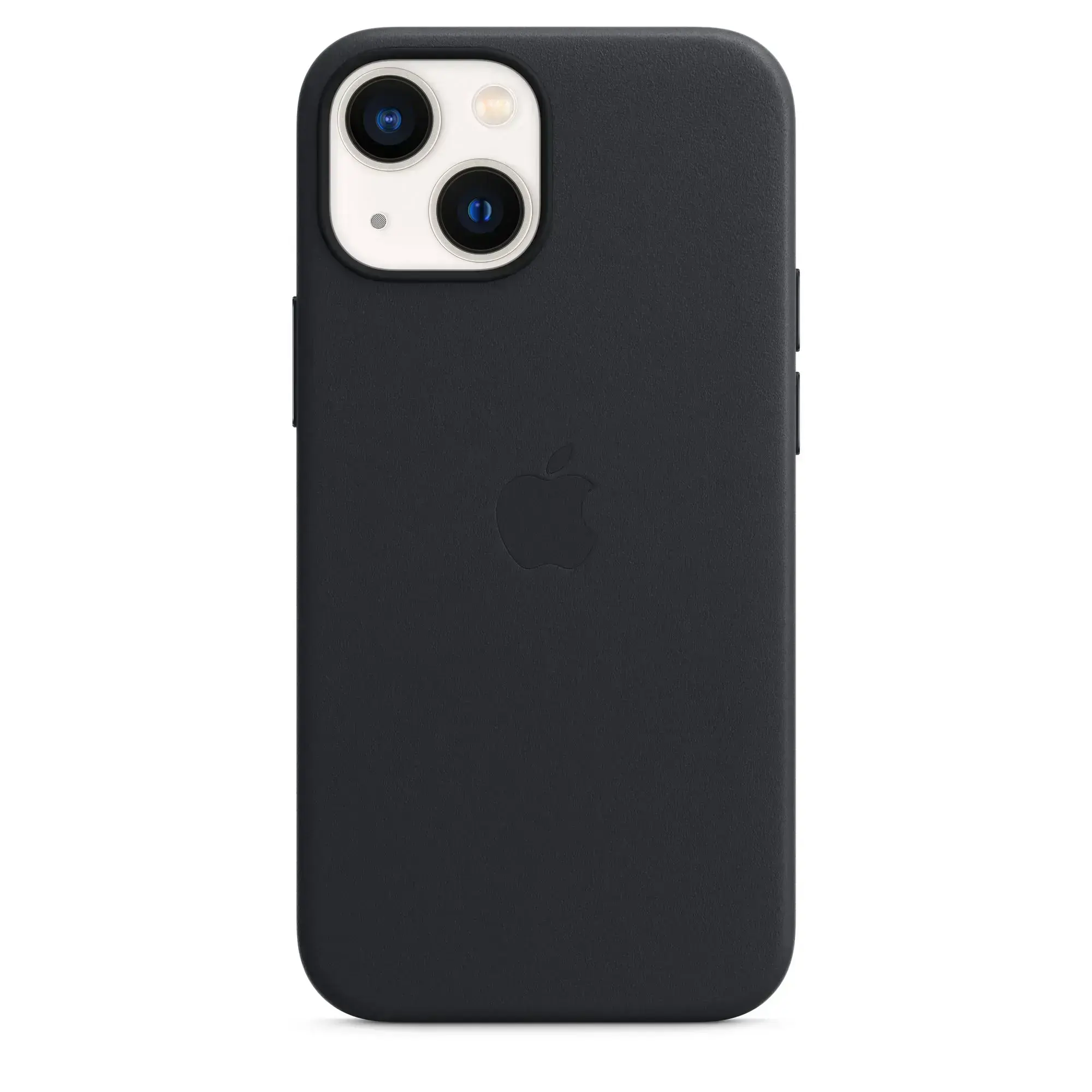 Чехол Apple iPhone 13 mini Leather Case with MagSafe - Midnight (MM0M3)