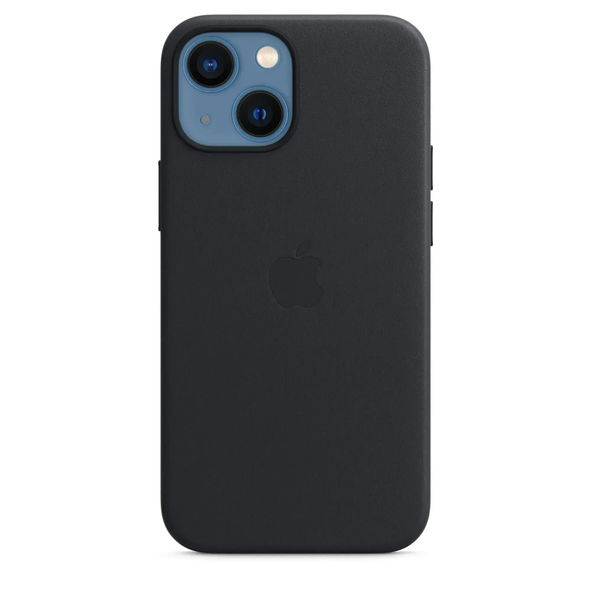 Чехол Apple iPhone 13 mini Leather Case with MagSafe - Midnight (MM0M3)