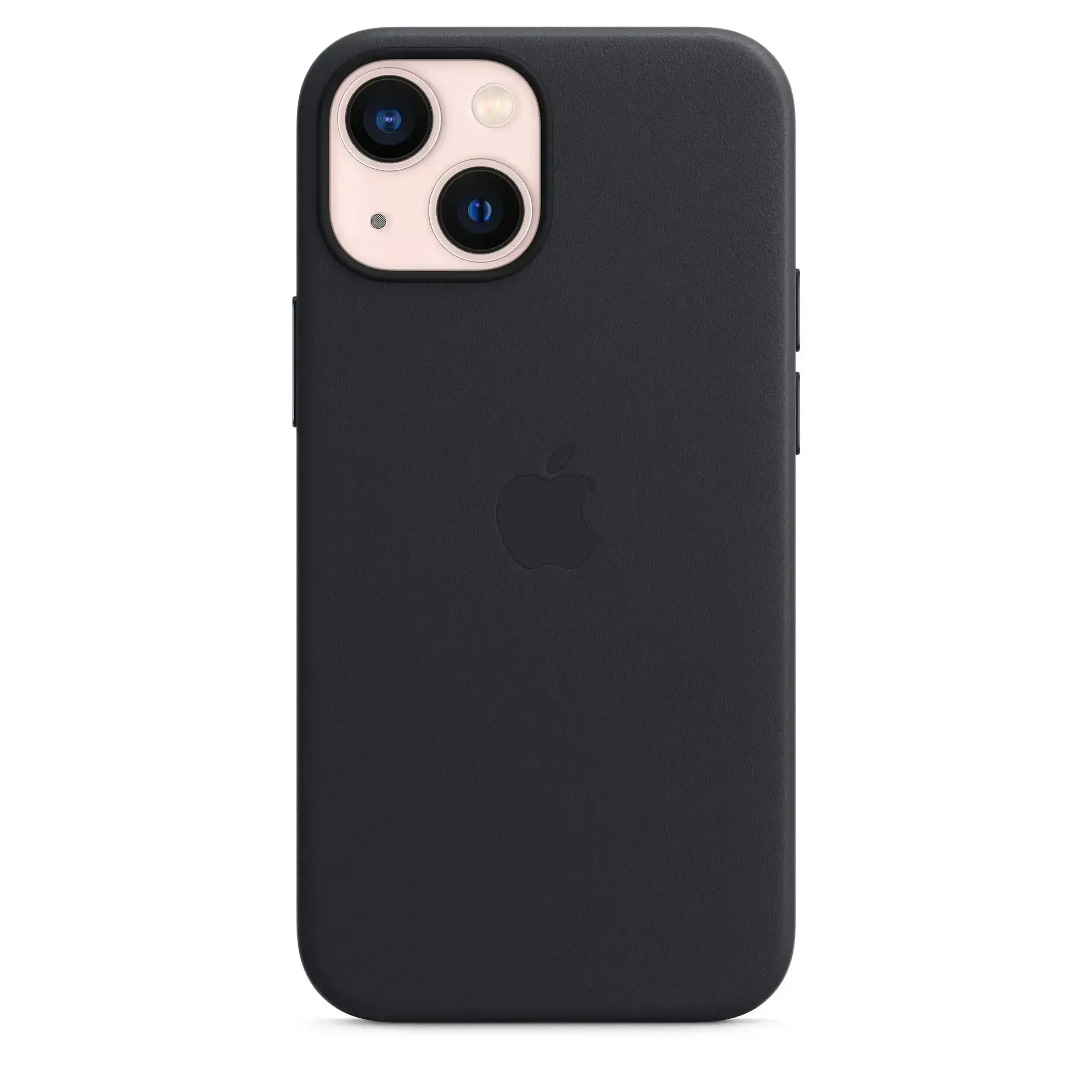 Чехол Apple iPhone 13 mini Leather Case with MagSafe - Midnight (MM0M3)