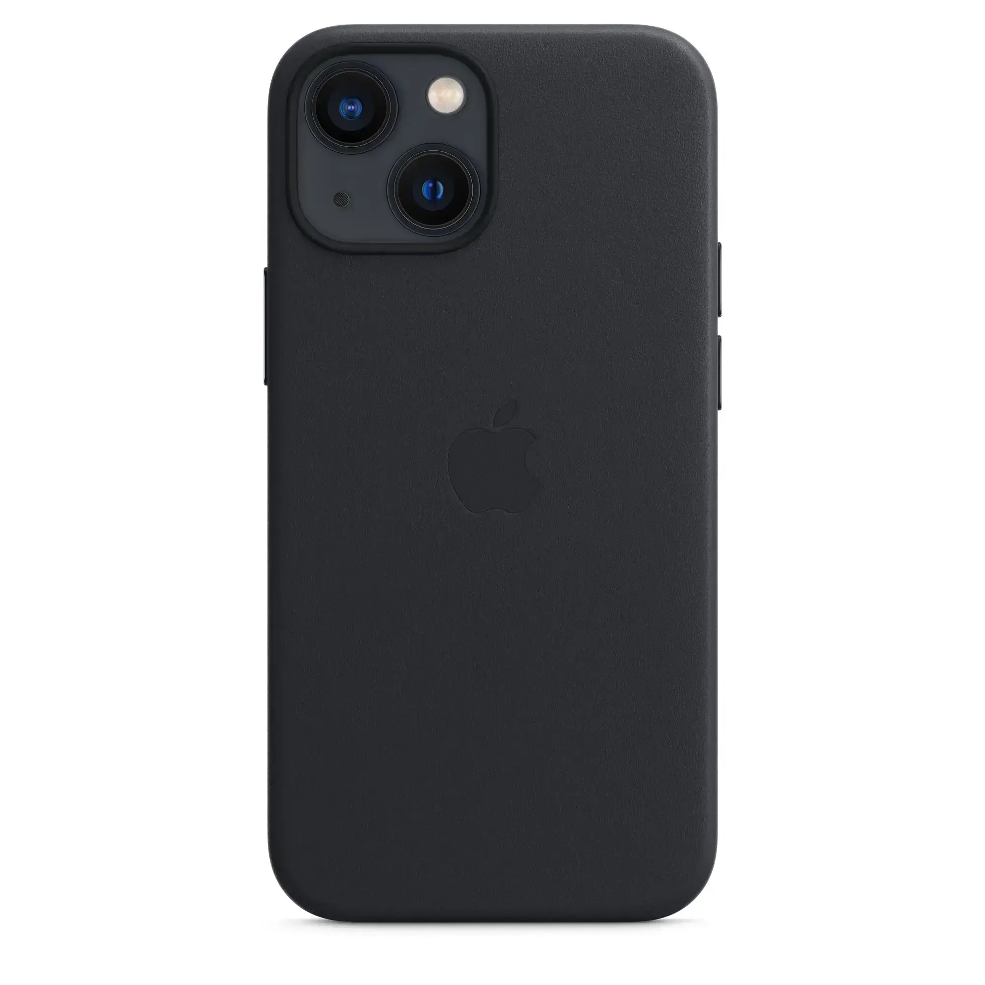 Чохол Apple iPhone 13 mini Leather Case with MagSafe - Midnight (MM0M3)