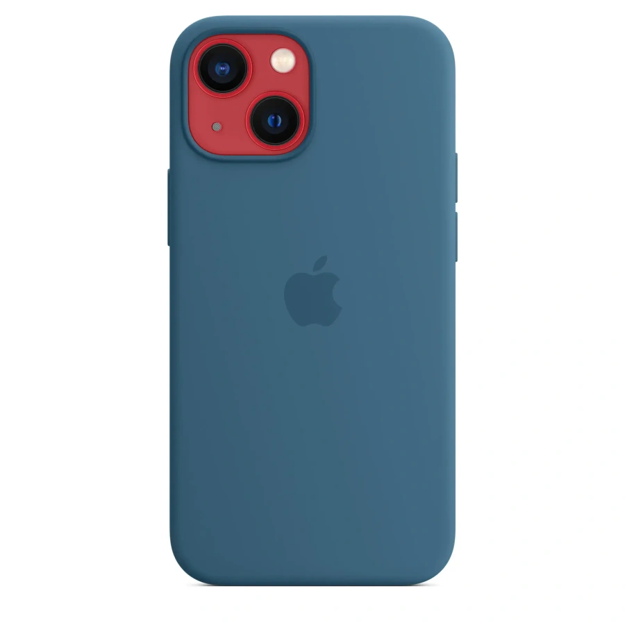 Чехол Apple iPhone 13 mini Silicone Case with MagSafe - Blue Jay (MM1Y3) Lux Copy