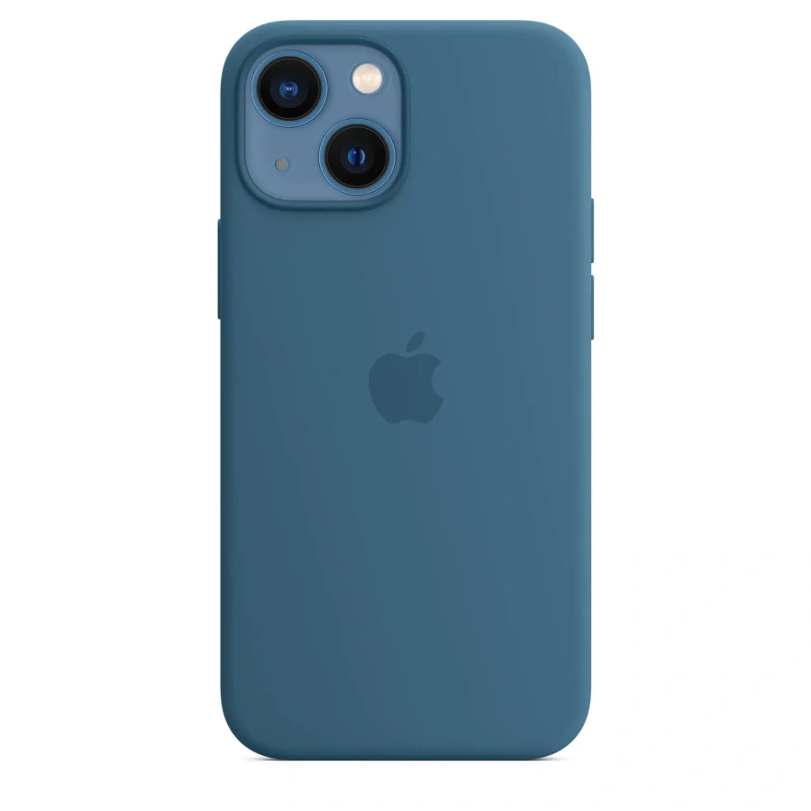 Чехол Apple iPhone 13 mini Silicone Case with MagSafe - Blue Jay (MM1Y3) Lux Copy