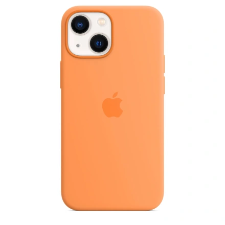 Чехол Apple iPhone 13 mini Silicone Case with MagSafe - Marigold (MM1U3)