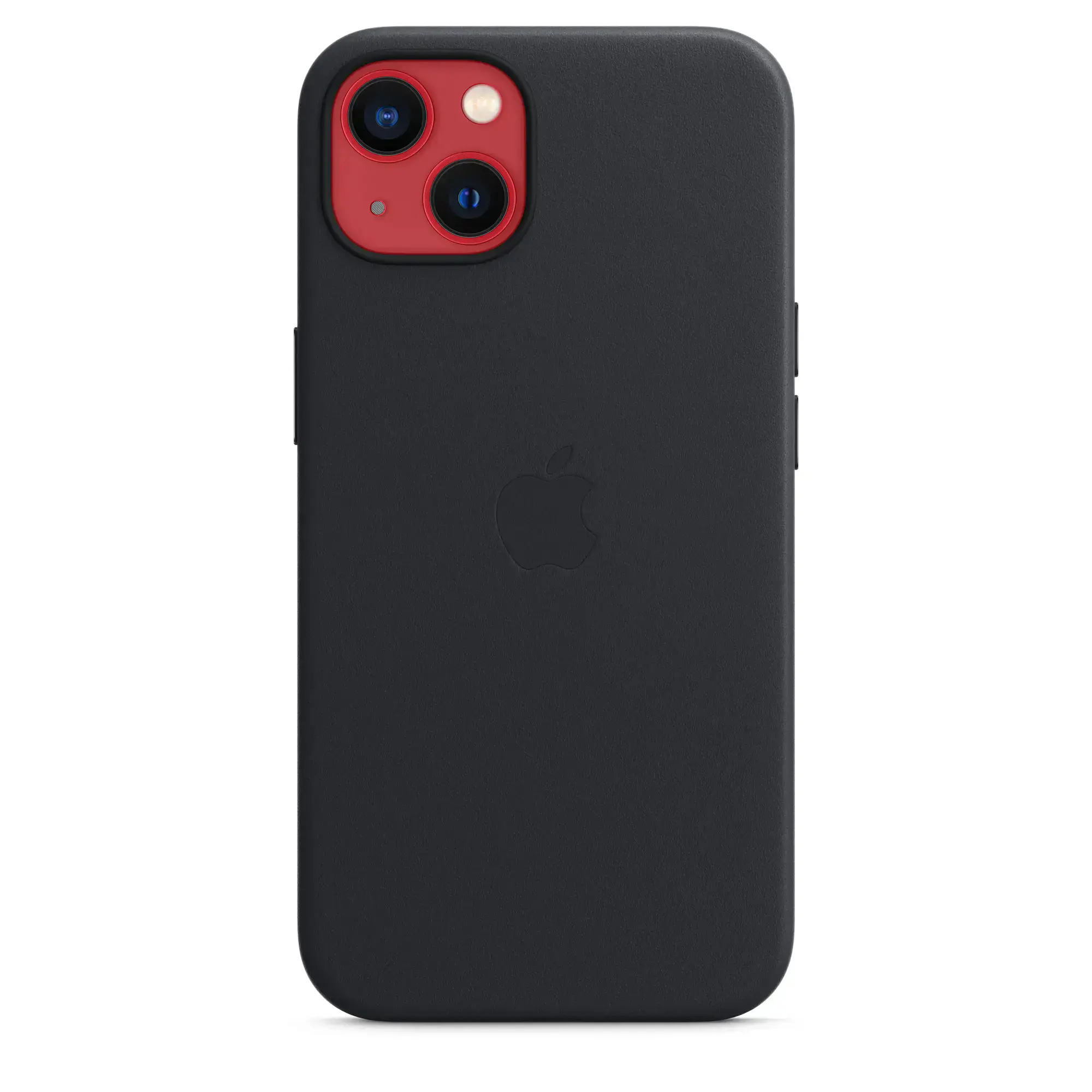 Чехол Apple iPhone 13 Leather Case with MagSafe - Midnight (MM183)