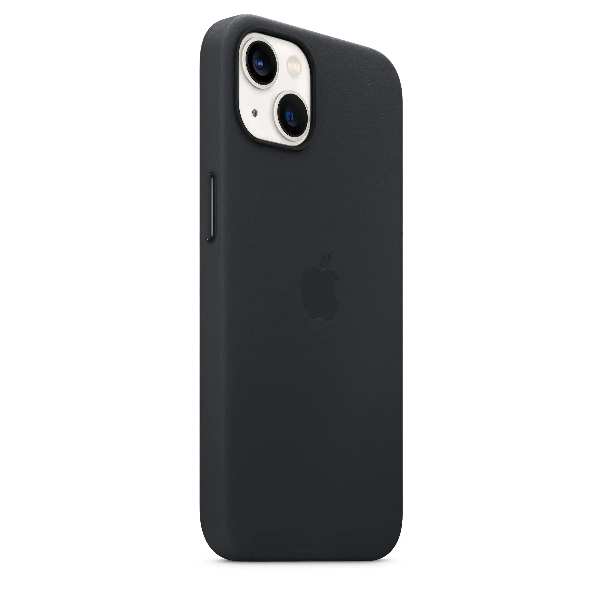 Чехол Apple iPhone 13 Leather Case with MagSafe - Midnight (MM183)