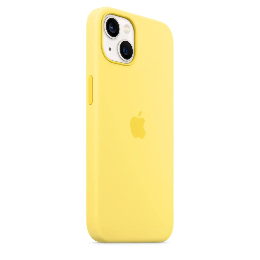 Чехол Apple iPhone 13 Silicone Case with MagSafe - Lemon Zest (MN623) Lux Copy