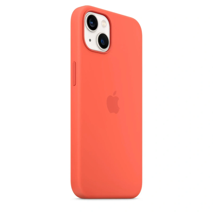 Чохол Apple iPhone 13 Silicone Case with MagSafe - Nectarine (MN643) Lux Copy