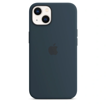 Чохол Apple iPhone 13 Silicone Case with MagSafe - Abyss Blue (MM293) Lux Copy