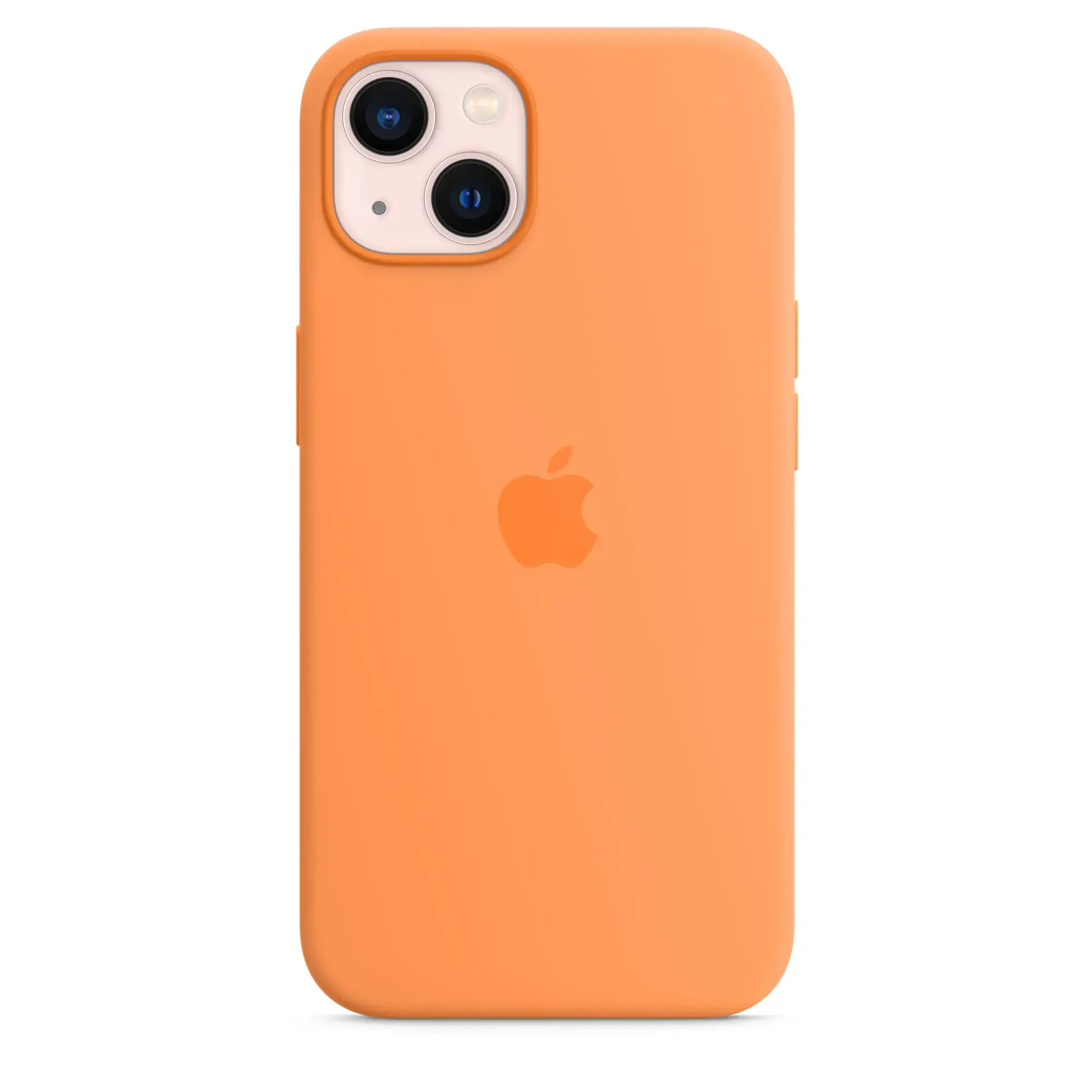 Чохол Apple iPhone 13 Silicone Case with MagSafe - Marigold (MM243)