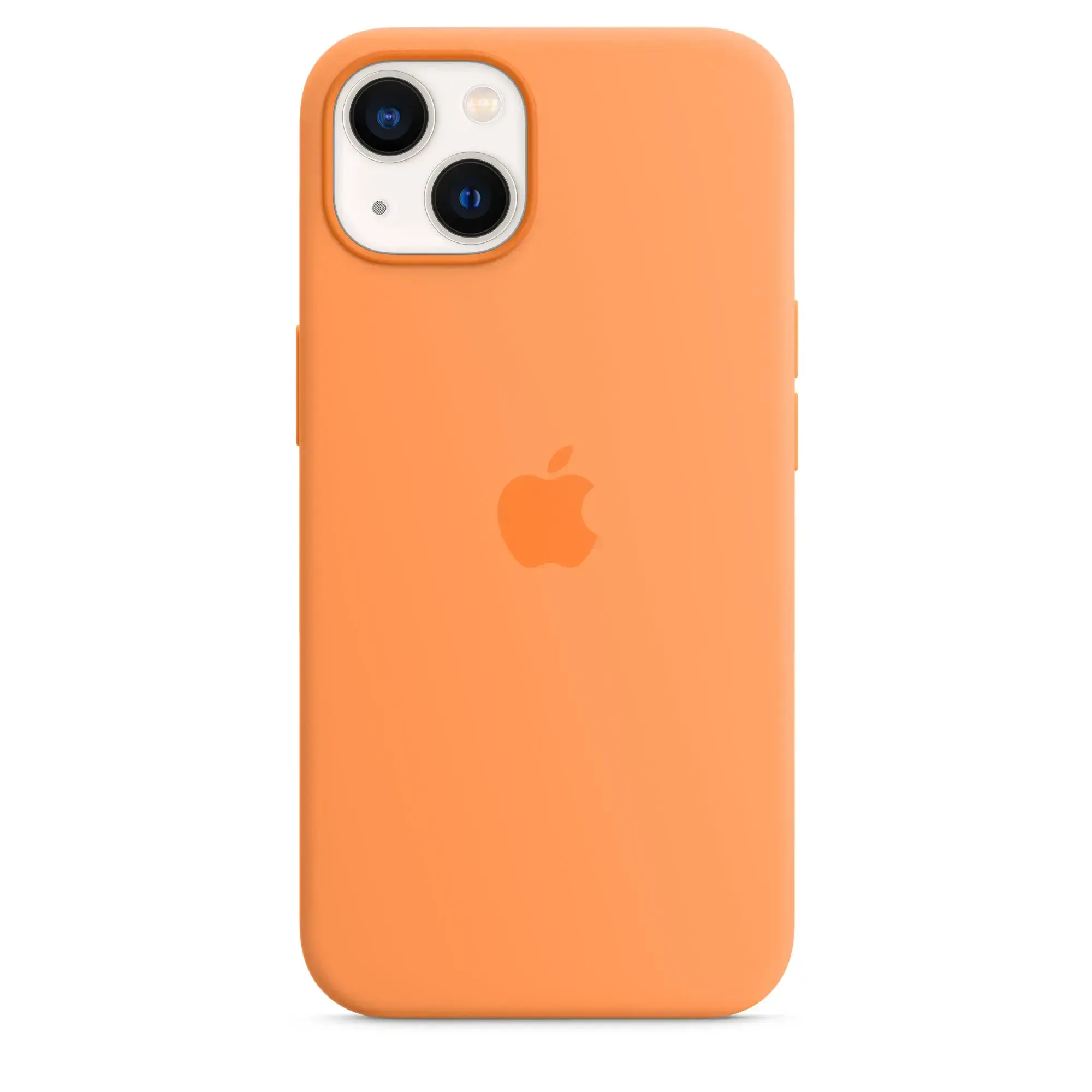 Чохол Apple iPhone 13 Silicone Case with MagSafe - Marigold (MM243)