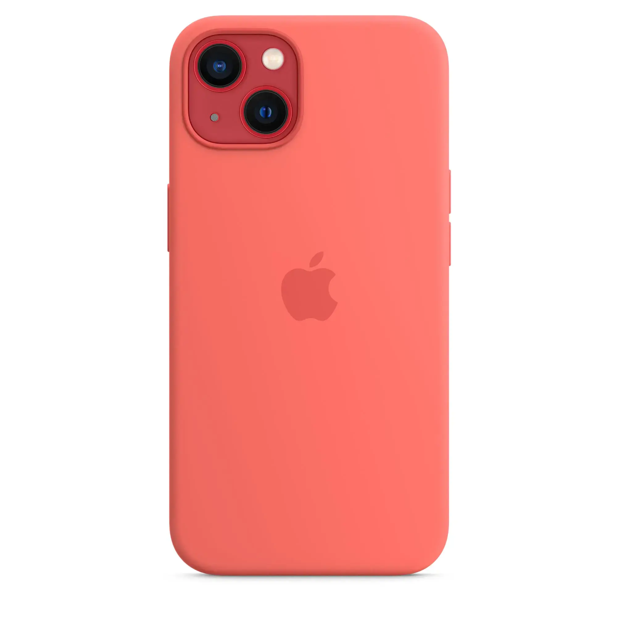 Чехол Apple iPhone 13 Silicone Case with MagSafe - Pink Pomelo (MM253) Lux Copy
